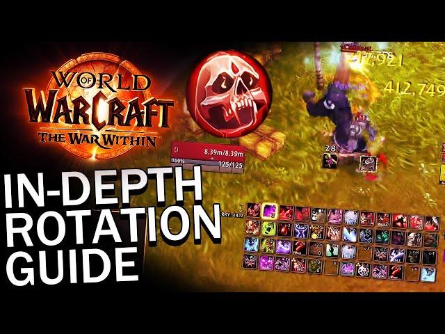 In-Depth Gameplay Guide for Blood DK for The War Within in M+