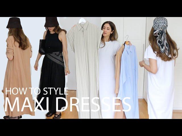 3 Effortless Ways to Style Maxi Dresses for Smart Casual Occasions | SUMMER EDITION