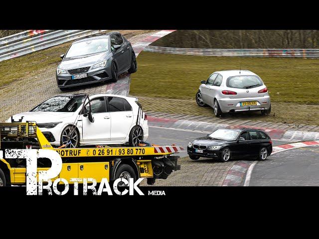 NÜRBURGRING CARFREITAG 2023 | 4K | Fails, CRAZY Drivers & Action! Touristenfahrten Nordschleife