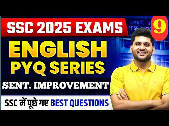 PYQ series|Aman sir free batch|ssc cgl 2025 notification|English classes for ssc cgl|ssc English