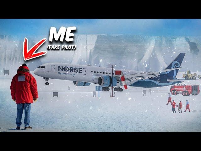 I Flew The First B787 To Antarctica! Part 1 - MSFS