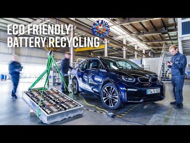 Eco-friendly method of recycling EV batteries