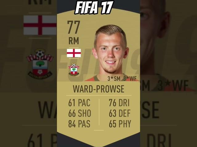 James Ward-Prowse-FIFA Evolution | FIFA 13-22 #youtubeshorts #football #southamptonfc #2022