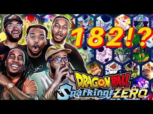 Dragon Ball Sparking Zero Full Roster is CRAZY!! REACTION