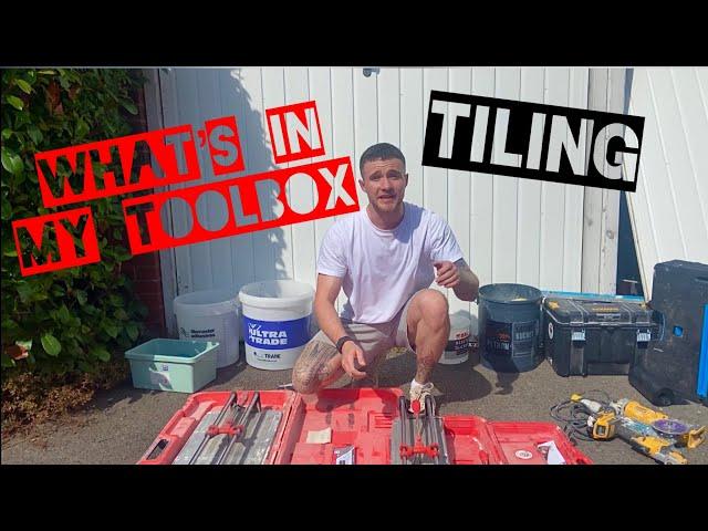 TILING - What’s in my toolbox? My MUST have tools to as a PROFESSIONAL tiler!