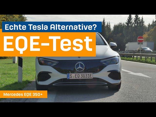 Test Mercedes EQE 350+: Mehr Ausdauer als Tesla – aber eine gravierende Schwäche