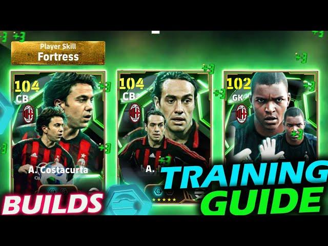 NESTA/COSTACURTA/DIDA Double Booster epic BEST training guide efootball ||efootball 2025