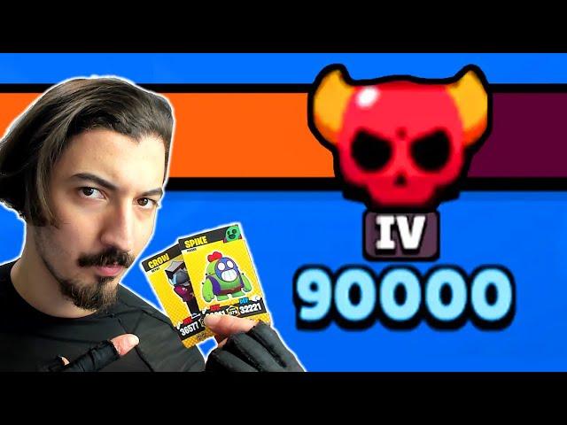 2025 KARTLARIYLA 90.000 KUPA ÜSTÜ OYNADIM  Brawl Stars