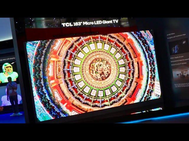 163" TCL Micro LED Giant TV!  (IFA 2024)