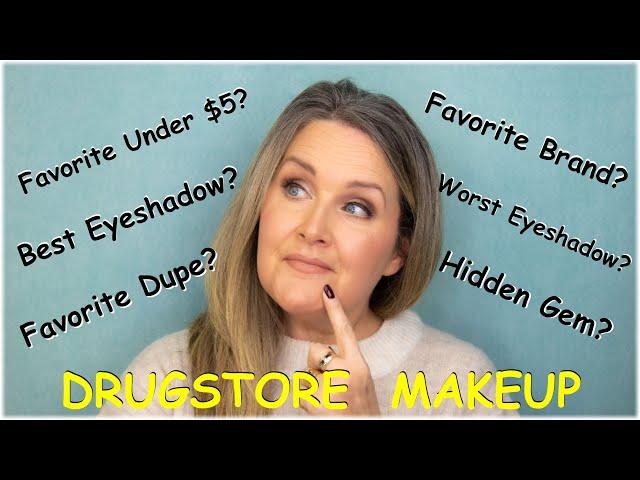 THE DRUGSTORE MAKEUP TAG - 2022 EDITION! Which are MY FAVES and FAILS?!