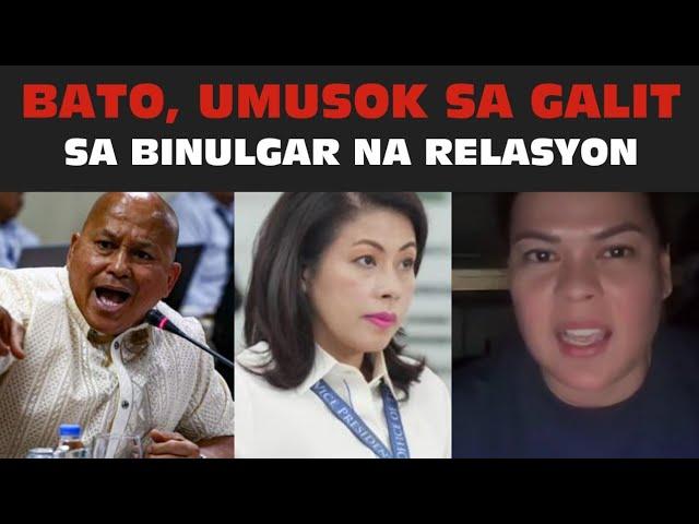 BATO, UMUUSOK SA GALIT SA IBINULGAR NA RELASYON NI SARA AT NG CHIEF OF STAFF