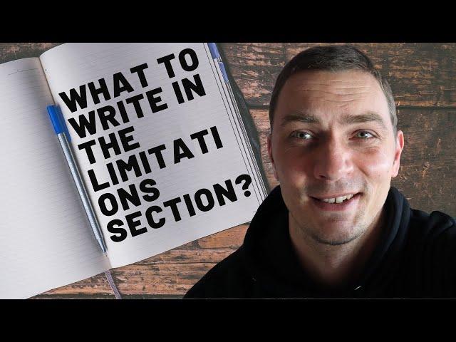 How to write research limitations section (and what NEVER to write there)