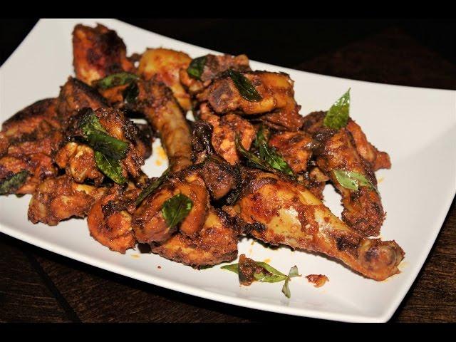 Kattukulathil Dry Chicken with few ingredients - pachakam.com