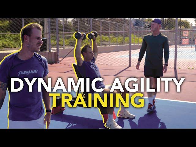 Pro Tennis Training with Karue Sell | Dynamic Movements & Agility Workout | Fit4Tennis