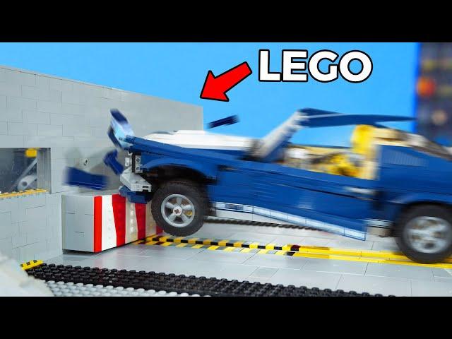 Crash Testing LEGO Cars!