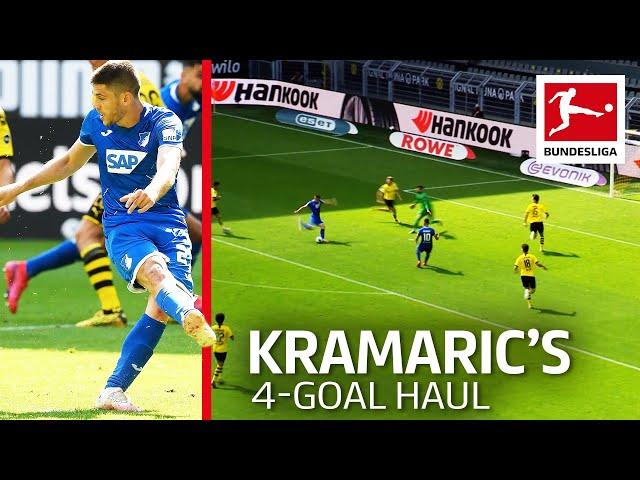 Andrej Kramaric - Four Goals vs. Dortmund | No-Look Penalty and Long Range Stunner