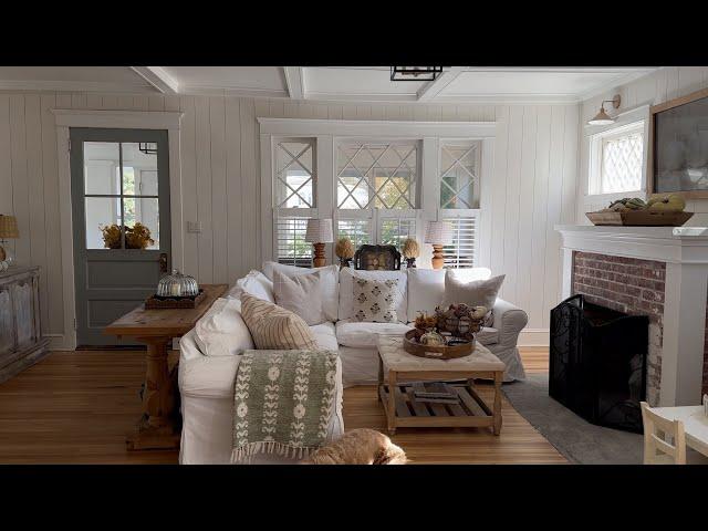 Cozy Cottage Fall Home Tour with Stunning Details