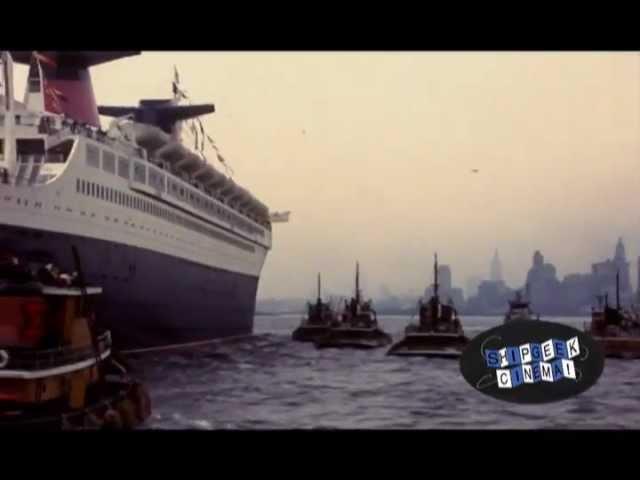 SS France Maiden Voyage Arrival in New York, 1962