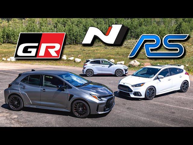 GR Corolla vs Focus RS vs Kona N – Waking the Dead | Everyday Driver TV