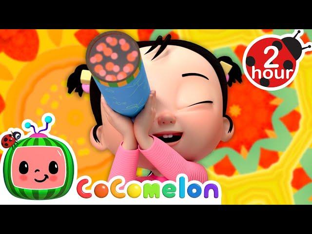 A Colorful Quest! Find the Pieces! | Cocomelon Songs and Nursery Rhymes | Moonbug Kids - Fun Zone