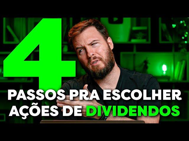 DIVIDENDOS | AS MELHORES AÇÕES para VIVER DE RENDA PASSIVA