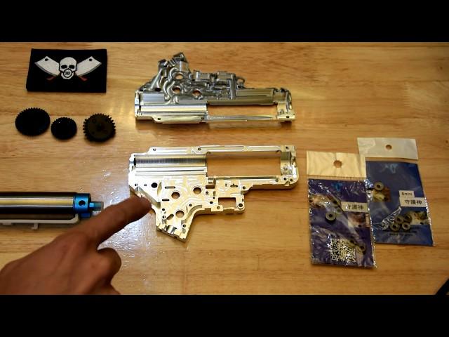 CNC MK gearbox DSG build (part 1) installing bushes.