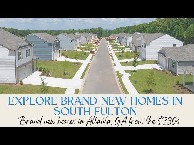 NEW! Brand New Construction Homes in Fairburn GA under 400k | New Construction Homes in Atlanta GA