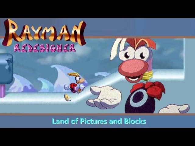 Rayman Redesigner Land of Pictures and Blocks