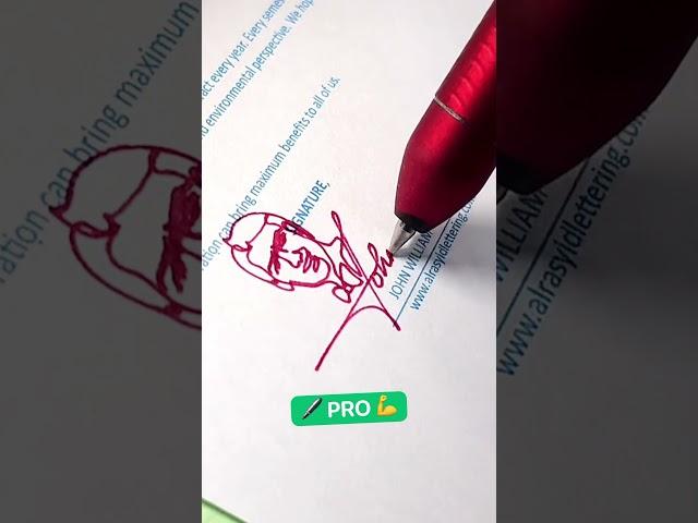 Signature Evolution: Beginner vs Pro vs Expert ️ #signatureideas #signaturestyle #signaturelevels