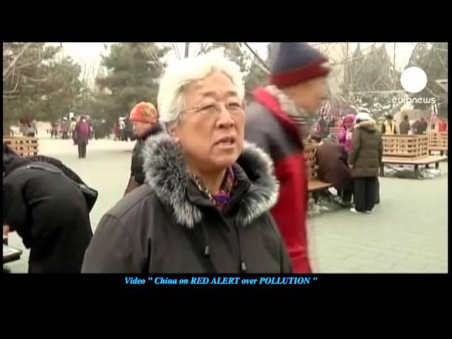 321- LK -China on RED ALERT over Pollution -HD