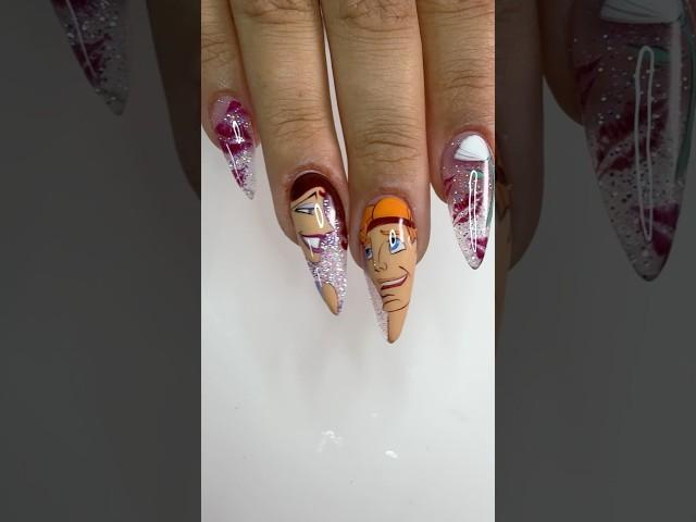 Herc + Meg =  FULL tutorial OUT NOW #disneyhercules #meg #disneynails