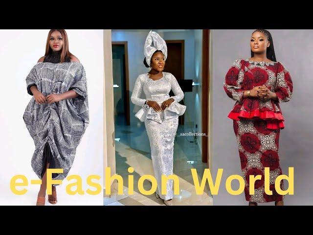 LATEST #AFRICAN FASHION IN LONG GOWN DRESSES | AFRICAN FASHION DESIGNS 2024