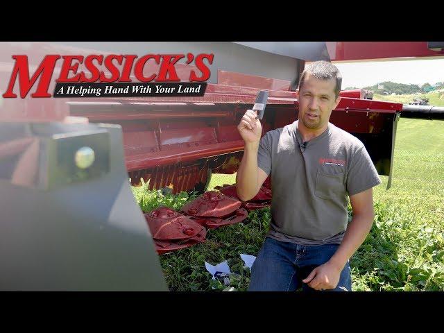 Types of disc mower knives and their applications | TMT