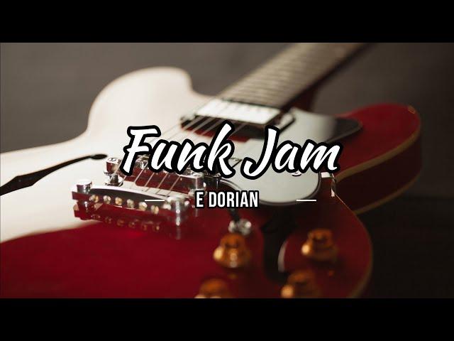 Cool Funk Guitar Jam Backing Track | E Minor / E Dorian