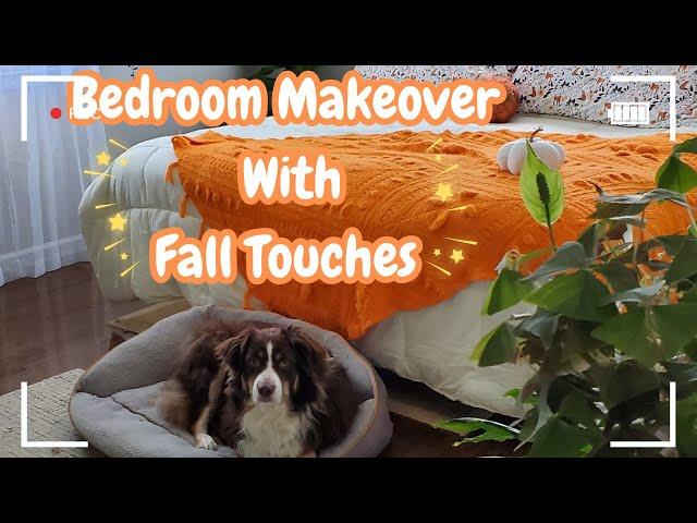 Bedroom Makeover with Fall Touches | Boho Style