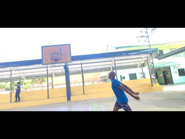 Digital"Aqua"Nomad/Passport Bro playing Basketball  in the Province in the Philippines 