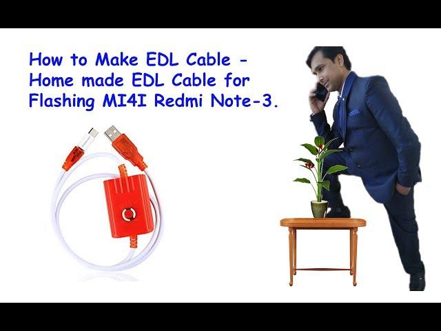 How to Make EDL Cable - Home made EDL Cable for Flashing MI4I Redmi Note-3