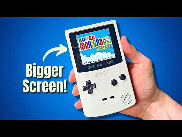 The BIGGEST and Best Game Boy Color Backlight Mod??