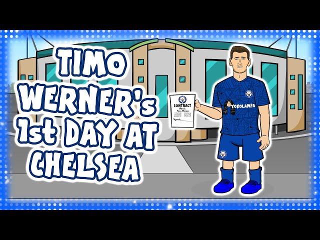 TIMO WERNER's 1st DAY AT CHELSEA! (Not Liverpool)