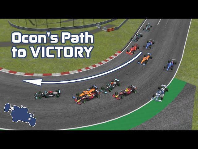 Hungary Start Crash 3D Animation | 2021 Hungarian Grand Prix