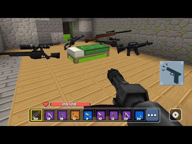 Abusing GUN with ADMIN HACK in BedWars! (Blockman Go)