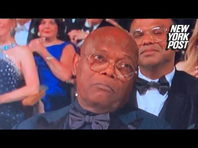 Samuel L. Jackson’s shocking reaction after losing Tony award becomes meme