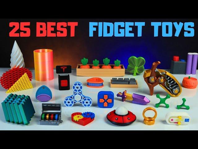 Top 25 3D Printed FIDGET TOYS