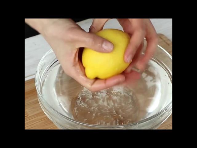 레몬껍질 활용법 : How to make Lemon zest [밥타임 하우투]