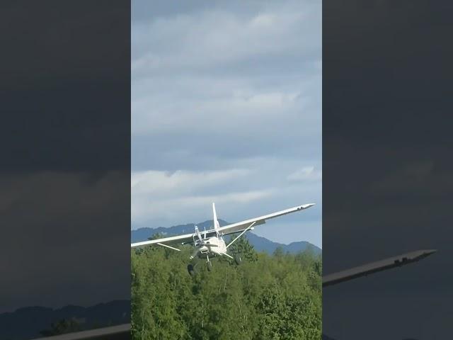 Rust's Flying Service GippsAero GA8-TC-320 Landing on Runway 32 at Lake Hood Strip