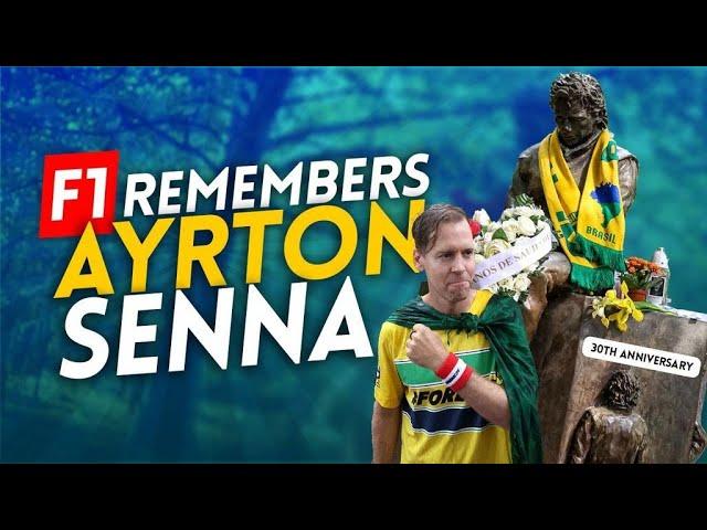 F1’s EMOTIONAL Ayrton Senna tribute