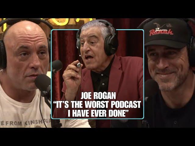 Joe Says The JRE Zahi Hawass Podcast Was The Worst One He Has Ever Done | Joe Rogan & Aaron Rodgers