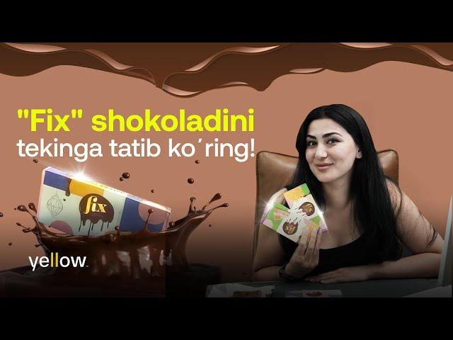  Betakror taʼmli "Fix" shokoladini tekinga tatib koʼring!