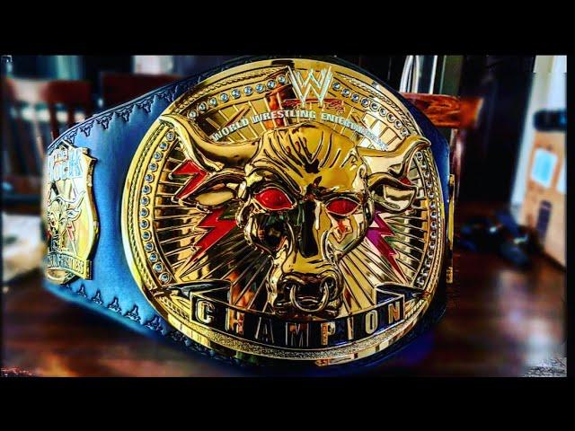 WWE "BRAHMA BULL" REPLICA BELT UNBOXING!!! Best replica on WWE Shop???