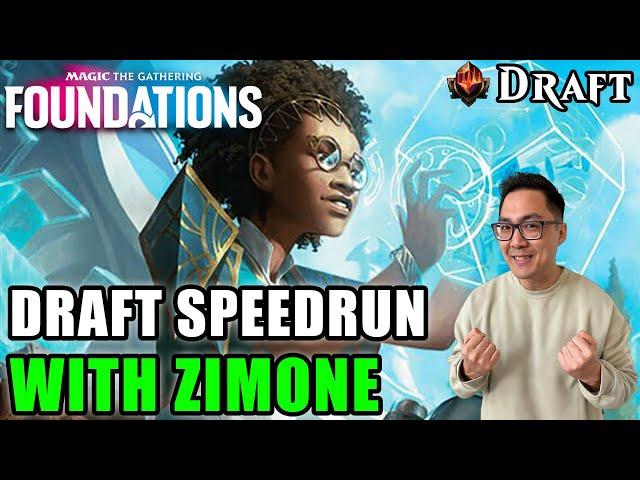 Zimone Is Totally Unfair Unless I Open It | Foundations Draft | MTG Arena